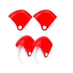 Cyrank Pastry Wheel Decorator and Cutter, 4PCS Pie Wheel Pastry Wheel Roll Pie Crust Cutter Pastry Cutter Pie Cutter Pizza Pastry Pie Lattice DIY Baking Cooking Tool for Beautiful Pie Crust or Ravioli Pasta