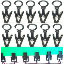 SOMIMOSA Pack of 20: RV Trailer Party Light Holders - Hanger Hooks & Clips for Awnings, Camper Curtains, Klippy Rods & More，Effortlessly Hang from Awnings