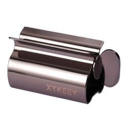 XYKEEY Toothpaste Squeezer Tube Squeezer - Toothpaste Squeezer Roller Tube Squeezer Tool, Rolling Tooth Pastetooth Paste Squeeze Dispenser Tube Wringer, 1 Pack (Black)
