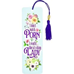 By Peter Pauper Press (Author) I Don't Watch Porn Beaded Bookmark