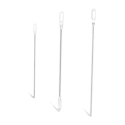 Qianyu 3Pcs Simple Pull Threading Easy Drawstring Threader Tool Drawstring Needle Quick Drawstring Replacement Needle Kit for Hoodies Jackets Sweatpants Swim Trunks Shorts Trousers Thicker Ropes