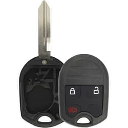 KeylessOption Just the Case Keyless Entry Remote Head Key Combo Fob Shell
