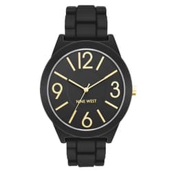 Nine West Women's Rubberized Bracelet Watch, NW/1678