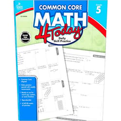 Erin McCarthy Carson Dellosa | Common Core Math 4 Today Workbook | 5th Grade, 96pgs (Common Core 4 Today)