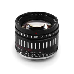 TTArtisan 35mm F0.95 APS-C Large Aperture Manual Focus Mirrorless Cameras Lens for FX Mount Compatible with X-A10 X-A20 X-A3 X-A5