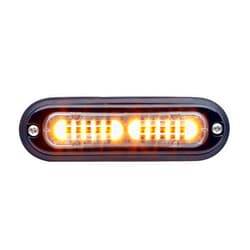 Whelen, Ultra Thin, ION, T-Series, Super-LED, Flush Surface Mount, Light Head, Amber, Part# TLIA