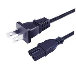 Saireed 8ft Power Cord Replacement for Brother CE-8080PRW CE-1100PRW Singer XA2815051 Husqvarna Viking 1002LCD 1003LCD White Pfaff Janome 8050 2030DC Sewing Machine AC Cable