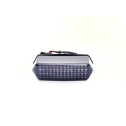Bright2wheels Motorcycle LED Tail Light with Turn Signals Compatible with 14-20 GROM/MSX125,14-18 CBR650F,16-20 NC700/750,Smoke