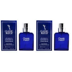 PB ParfumsBelcam Classic Match our Version of Polo Blue EDT, 2.5 Fl Oz, Fruity (Pack of 2)