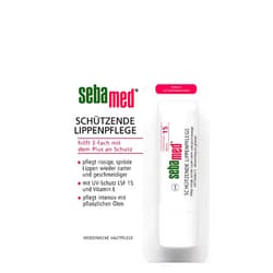 Sebamed Protective Lip Care pen, Nourishes Chapped, Brittle Lips Again Softer and Smoother, With Vitamin E and UV Protection SPF15 4.8g / 0.16 Oz.(Pack of 1)