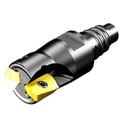Sandvik Coromant R390-020EH20-11M CoroMill 390 Square Shoulder Milling Cutter, Steel, Right Hand, Threaded Coupling, 20mm Cutting Diameter x 49.5mm Overall Length, 11 Insert Size, 3 Close Pitch (Pack of 1)