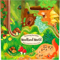 By Magda Garulakova (Author), Martin Sojdr (Illustrator) Discovering the Hidden Woodland World (Happy Fox Books) Board Book for Kids Ages 3-6 Explores into a Forest of Trees with Every Turn of the Page, plus Fun Facts and Vocabulary Words (Peek Inside)