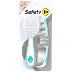Safety 1st Easy Grip Brush and Comb, Colors May Vary