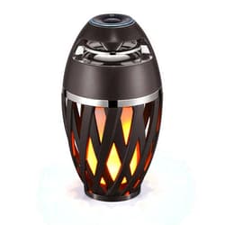 Vistatech Led Flame Speaker Bluetooth Speaker,Dancing Flames Outdoor Indoor Portable Bluetooth Speaker &Torch Atmosphere Light USB