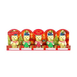 Lindt Mini TEDDY Bear Milk Chocolate Candy, 1.7 oz. 5-Pack (2023)