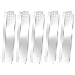 Outdoor Bazaar Set of 5 Heavy Duty Stainless Steel Replacement Heat Plates for Home Depot Nexgrill 5 Burner 720-0888, 720-0888N Gas Grills