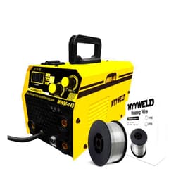 MYYWELD MIG140 3 in 1 Welder 110V Gasless welding machine & E71TGS.030 2-Pound Spool Flux Core Wire