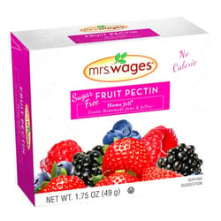 Mrs. Wages Sugar Free Fruit Pectin Home Jell | Easy-To-Use | Fast Results | No Sugar Required | Calorie Free | 1.75 oz Carton (Value Pack of 12)