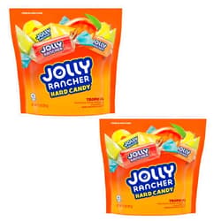 Jolly Rancher Tropical Hard Candy - Pack of 2 Bags - Delicious Classic Treats Everyone Has Loved for Generations - Perfect for Sharing with Friends and Family