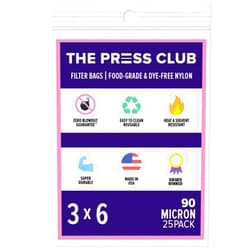 The Press Club 90 Micron | Premium Nylon Tea Filter Bags | 3
