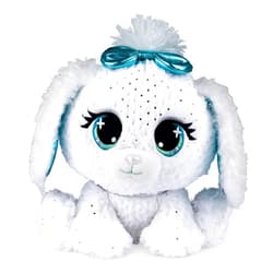GUND P.Lushes Designer Fashion Pets Bianca Blings Premium Puppy Dog Stuffed Animal, White and Blue, 9