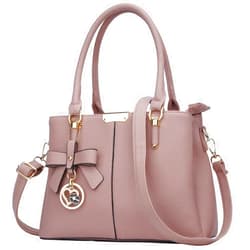 KKXIU 3 Zippered Compartments Purses and Handbags for Women Top Handle Satchel Shoulder Ladies Bags
