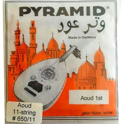 Mid-East Oud Strings Orange Label Set of 11 Pyramid Oud Strings Aoud Strings SetOud String - 650/11