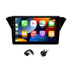 Slakerbe 2GB+32GB Car Radio Stereo Fit for Hyundai for Genesis/for Rohens Coupe 2012-2016,9inch Touch Screen Wireless CarPlay Android Auto with FM/RDS Radio SWC Mirror Link Backup Camera WiFi GPS