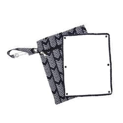 Sarah Wells Pumparoo Wet/Dry Bag for Breast Pump Parts (Black & White)