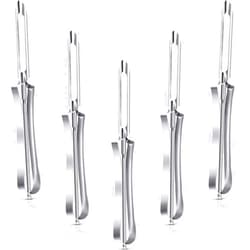Mudder Stainless Steel Peeler Kitchen Vegetable Peeler Fruit Vegetable Peeler Rotary Peeler for Home Kitchen Carrots Potatoes Peeling Tools(5 Pieces)