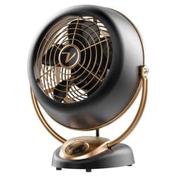 Vornado VFAN Alchemy Vintage Fan | Retro Metal Air Circulator for Cooling & Decor | 5 Speeds, Adjustable Tilt | Gunmetal