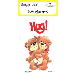 Suzy's Zoo Stickers 4-Pack, 