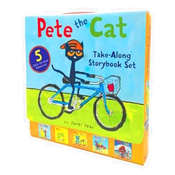 James Dean,Kimberly Dean Pete the Cat Take-Along Storybook Set: A Box of 5 Books