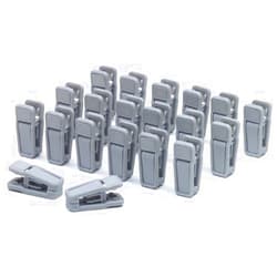 ClosetHangerFactory MACHEE 1 X Slim-Line Set of (20) Finger Clips