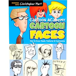 Christopher Hart Cartoon Faces: How to Draw Heads, Features & Expressions (Cartoon Academy)