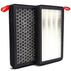 KAKO Tesla Model 3 Air Filter,Tesla Model Y Air Filter Compatible with Tesla Model 3 2017-2021 and Model Y 2020-2022,Replace 1107681-00-A,Tesla Model 3/Y Cabin Air Filter(2 Pack)