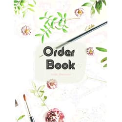 K.Smile Design Order Book Small Business: Size 8.5