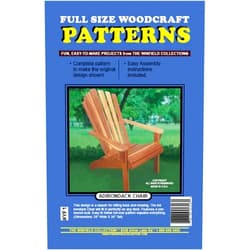 The Winfield Collection Adirondack Chair Woodworking Project Plan Paper Pattern