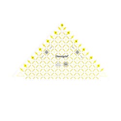 Omnigrid Right Triangle for 1/2 sq. Quilting Ruler, ½ Square up to 6