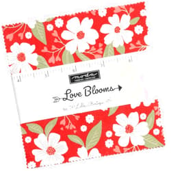 Moda Fabrics Love Blooms Charm Pack by Lella Boutique; 42-5