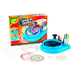 Crayola Spin & Spiral Art Station, Spin Art Machine, Arts & Crafts for Kids Ages 6, 7, 8, 9