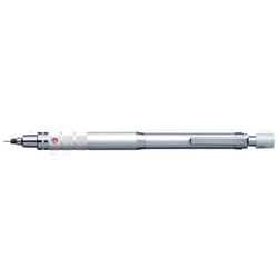 Uni-Ball Uni Kuru Toga Roulette Model Auto Lead Rotation 0.5mm Mechanical Pencil, Silver Body (M510171P.26)