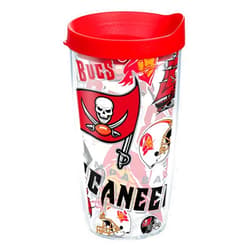 Tervis NFL Tampa Bay Buccaneers-All Over Insulated Tumbler, 16 oz, Classic