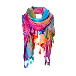Wmm Fashion Women's Silk Scarf Luxury Satin Shawl Wraps