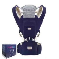 YIYUNBEBE Baby Carrier Newborns to Toddler Baby Holder Backpack Baby Carriers Front and Back for Carrying Dark Blue