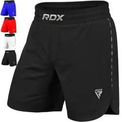 RDX MMA Shorts for Training & Kickboxing – Fighting Shorts for Martial Arts, Cage Fight, Muay Thai, BJJ, Boxing, Grappling