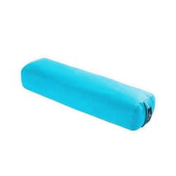 Hugger Mugger Junior Yoga Bolster - Narrower Profile, Very Firm, Great for Smaller Yogis, Heart-Opening poses or Under the Knees, Handmade in USA