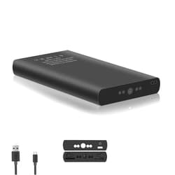 Mom faves Hidden Camera Detector - 1080P Security Camera with Power Bank Night Vision Gravity Sensor Motion Detection for Indoor Outdoor up to 128GB No WiFi