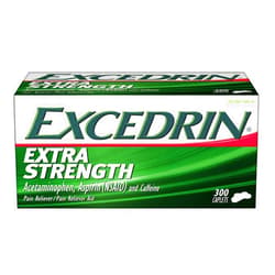 Excedrin Extra Strength Caplets for Headache Pain Relief 1 Pack of 300 Count