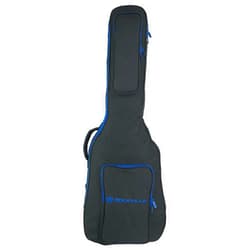 Rockville EGB25 EGB25-BLU Electric Guitar Gig Bag with Neck Pad + Secure Strap